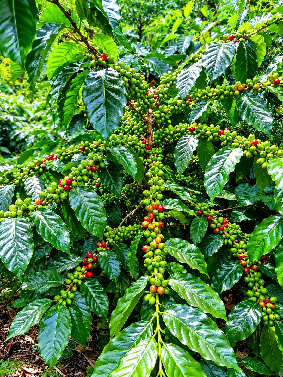 Coffee Estate with Hills
