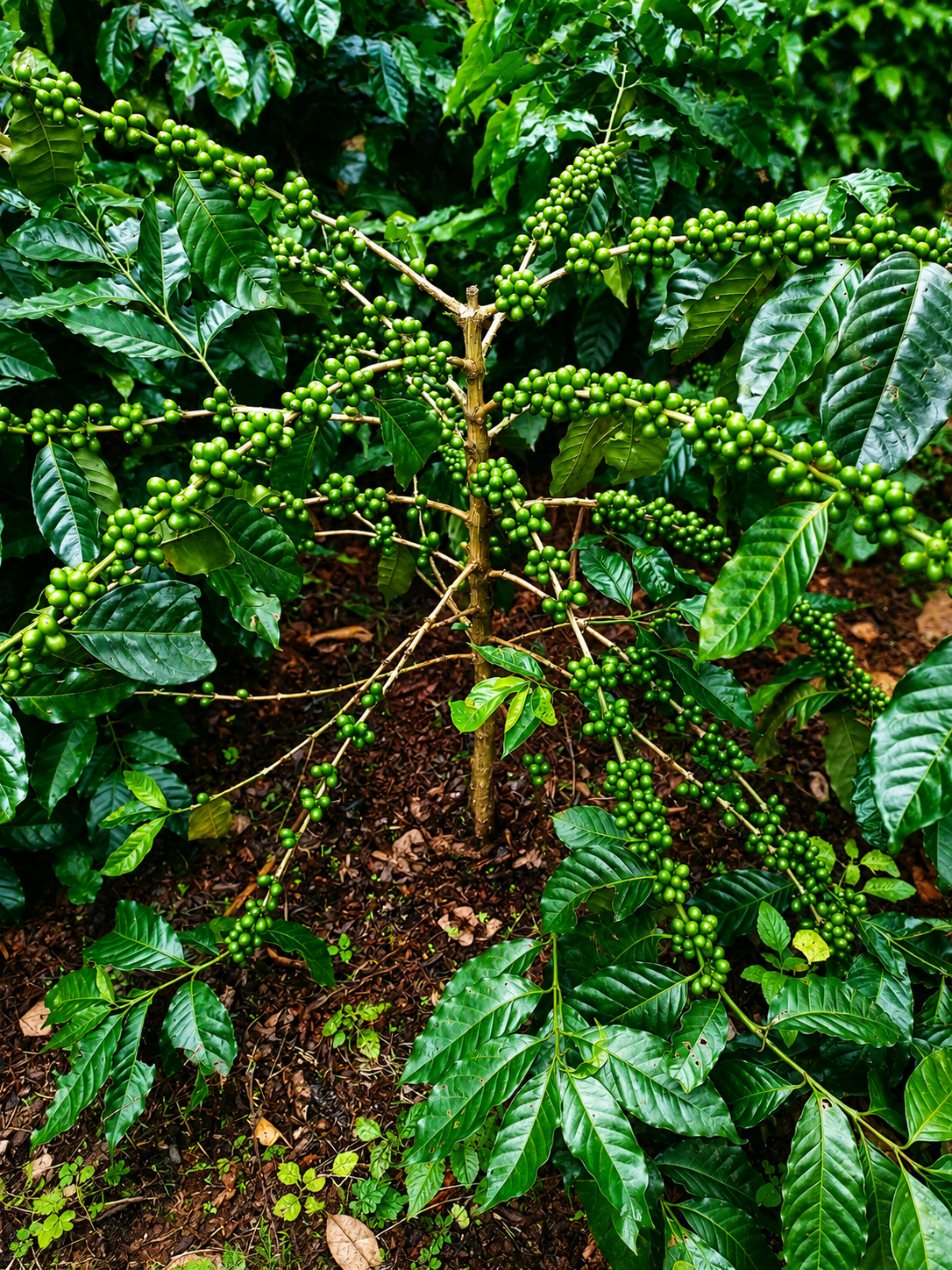 Green Coffee Plant